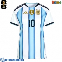 Fotballdrakt Dame Argentina Lionel Messi #10 Hjemmedrakt VM 2026 Kortermet